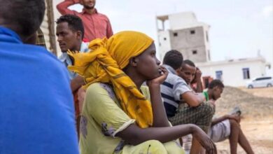 وصول دفعة جديدة من المهاجرين الأفارقة إلى شبوة والشرطة تُلقي القبض عليهم