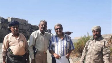 وصول فريق الأشغال العامة إلى جبهة ثرة والبدء بعملية تقييم الطريق