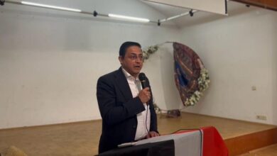 السفير شجاع الدين يشارك في فعالية الجمعية اليمنية