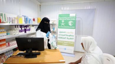 العيادات الطبية المتنقلة لمركز الملك سلمان في حجة ة تقدم خدماتها العلاجية لـ (1.457) مستفيدًا خلال شهر مايو
