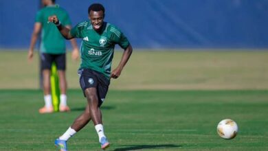 استعدادات المنتخب السعودي