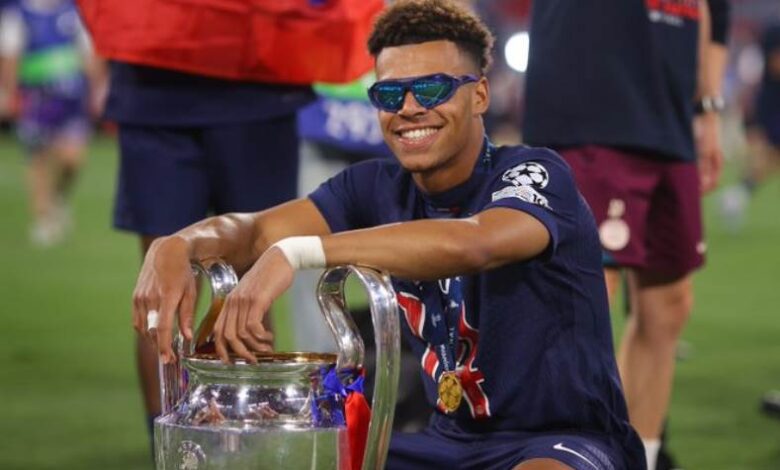 ديزيري دوي لاعب باريس سان جيرمان