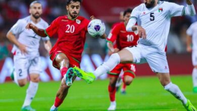 فلسطين أمام سلطنة عمان