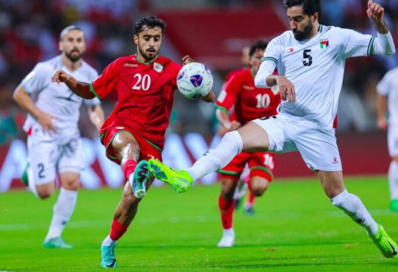 فلسطين أمام سلطنة عمان
