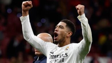 جود بيلينجهام لاعب وسط ريال مدريد