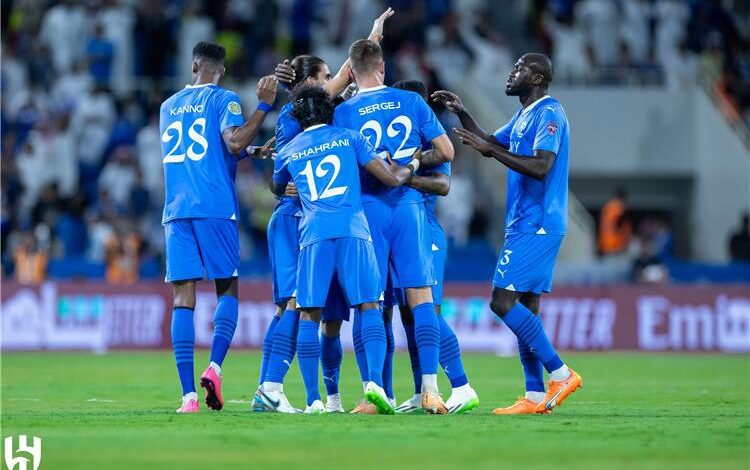 تشكيل الهلال المتوقع