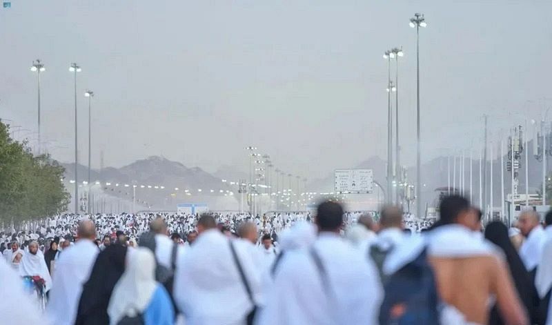 حجاج اليمن ينفرون من عرفات إلى مزدلفة