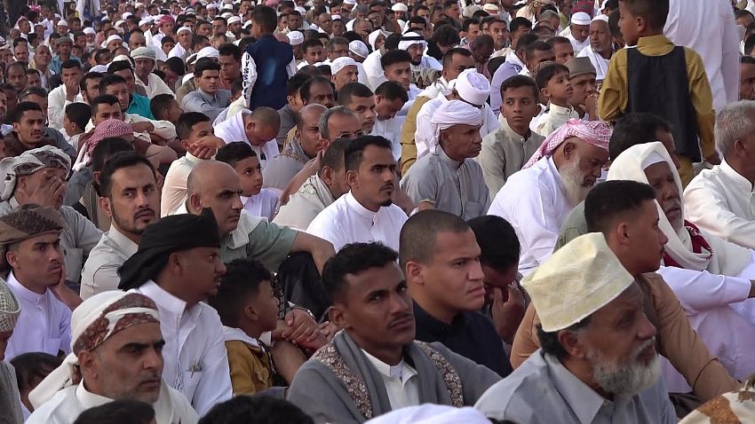 خطيب العيد في سيئون يؤكد أهمية توحيد الصف الوطني لإنهاء معاناة المواطنين والتصدي لمشروع الحوثي