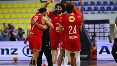 فريق كرة السلة بالنادي الأهلي