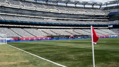 أرضية ملعب ميتلايف في نيوجيرسي