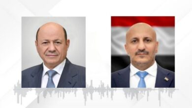 طارق صالح يُجري اتصالًا هاتفيًا برئيس مجلس القيادة