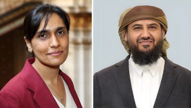 عضو مجلس القيادة المحرّمي يناقش مع السفيرة البريطانية مستجدات الأوضاع على الساحة الوطنية