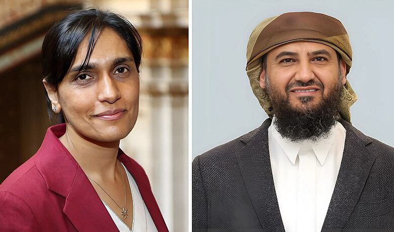 عضو مجلس القيادة المحرّمي يناقش مع السفيرة البريطانية مستجدات الأوضاع على الساحة الوطنية