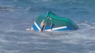 فقدان 4 صيادين في عدن بسبب اضطراب البحر والعثور على قاربهم