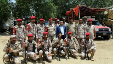 محافظ حجة يروز إدارة الأمن وعمليات الشرطة العسكرية في حيران