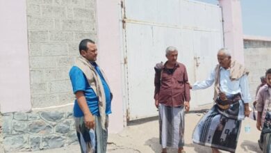 مدير عام الوازعية يتفقد قسم شرطة الظريفة ومدرسة بلقيس