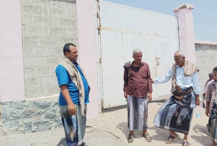 مدير عام الوازعية يتفقد قسم شرطة الظريفة ومدرسة بلقيس