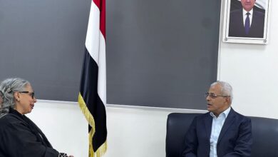 نائب وزير الخارجية يلتقي المديرة الجديدة لمكتب منظمة الأمم المتحدة للطفولة (اليونيسيف)