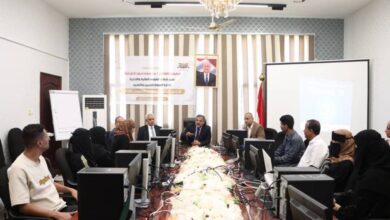 وزير العدل يدشن برنامجاً تدريبياً في المهارات الحاسوبية لموظفي الوزارة