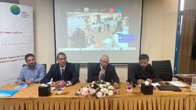 وزير المياه والبيئة يفتتح الورشة الوطنية لدعم التنمية منخفضة الانبعاثات وتحديث المساهمة المحددة وطنياً (NDC)