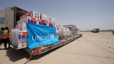 وصلت إلى عدن.. يونيسف توفر 3.4 مليون جرعة لقاح لشلل الأطفال