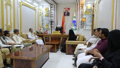 وكيل مأرب يتفقد الانضباط الوظيفي عقب اجازة عيد الاضحى المبارك
