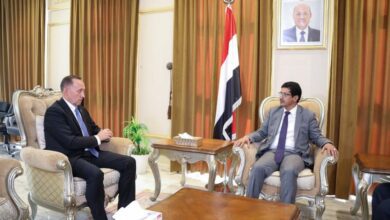 وكيل وزارة الخارجية يبحث مع السفير الأوكراني تعزيز العلاقات الثنائية