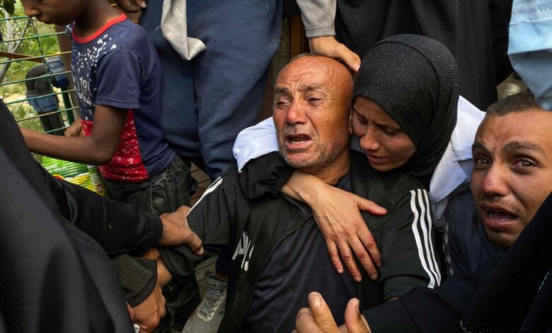 8 شهداء في قصف للاحتلال على مدينة غزة ومخيم النصيرات