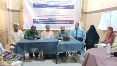 إختتام الدورة التدريبية لمشروع تعزيز الوساطة المحلية ودعم السلام بمديرية تبن بلحج.