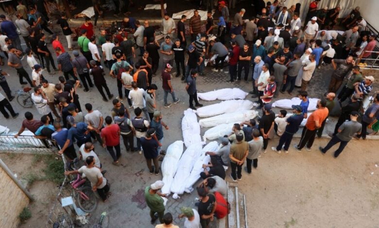 شهداء في مجزرة بالمخيم الجديد بالنصيرات وسط قطاع غزة