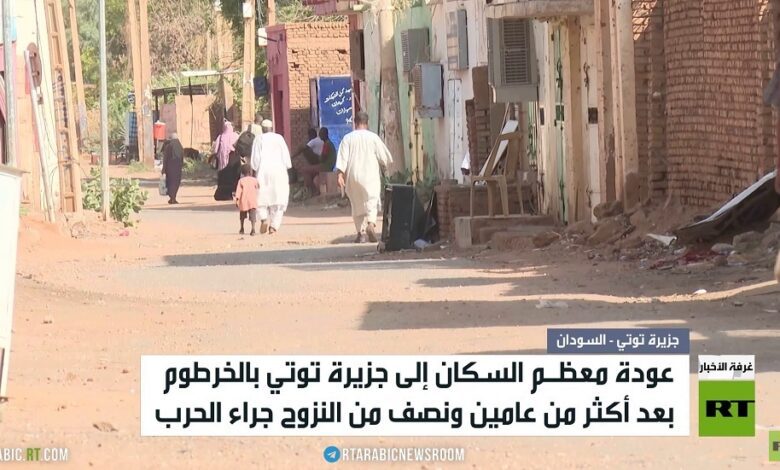 الحياة تبدأ بالعودة لطبيعتها في الخرطوم
