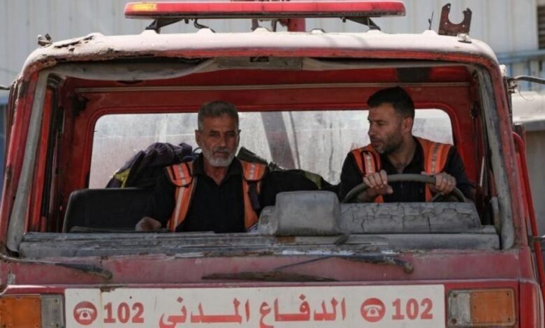 الدفاع المدني بغزة يحذر من توقف كامل لمركباته