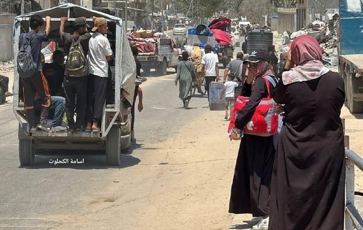 دبابات الاحتلال تبدأ بالعمل في دير البلح لأول مرة منذ بداية الحرب