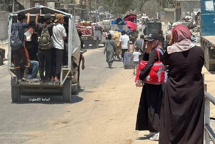 دبابات الاحتلال تبدأ بالعمل في دير البلح لأول مرة منذ بداية الحرب