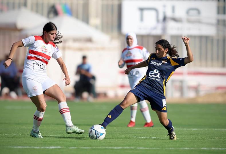 مباراة الأهلي والزمالك في دوري الكرة النسائية - صورة ارشيفية