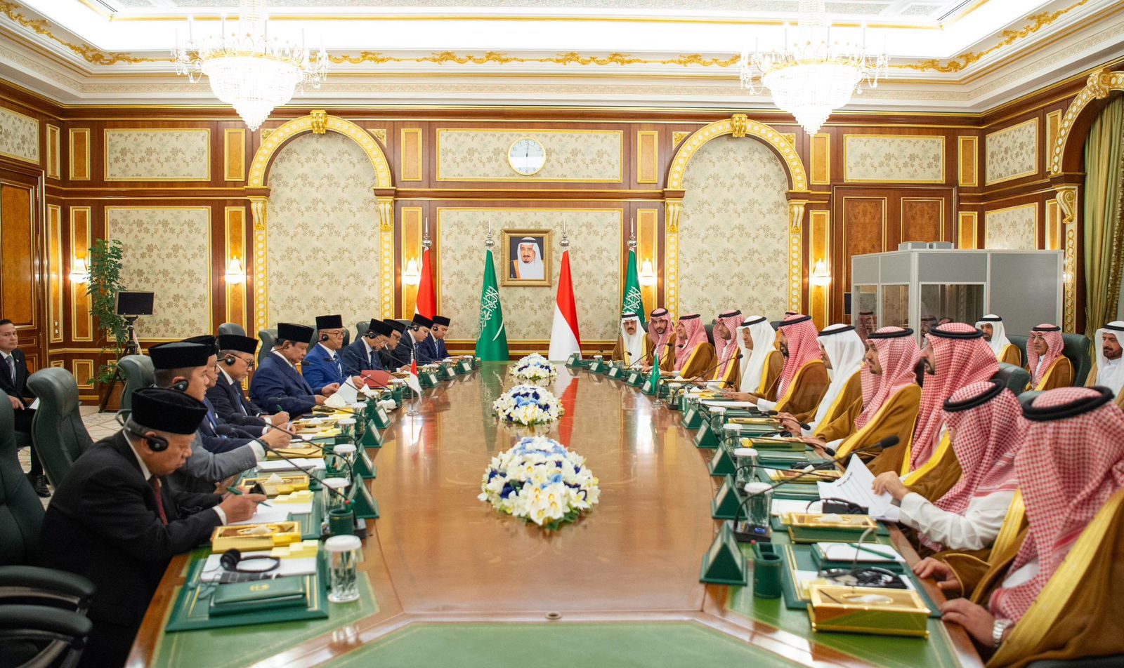 ولي العهد ورئيس إندونيسيا يرأسان مجلس التنسيق الأعلى السعودي الإندونيسي