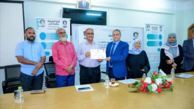 "الرسالة" وجامعة عدن يختتمان ورشة "معايير ضمان الجودة والاعتماد الأكاديمي بجامعة عدن"