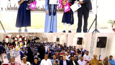 أمين عام محلي أبين الحامد يشارك حفل تكريم أوائل الطالبات بمدارس ورياض الهدى النموذجية بمدينة زنجبار