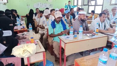 أمين عام محلي المضاربة يدشن الدورة التدريبية للعاملين والمشرفين في حملة التحصين ضد شلل الأطفال