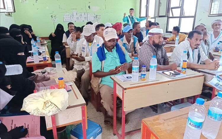 أمين عام محلي المضاربة يدشن الدورة التدريبية للعاملين والمشرفين في حملة التحصين ضد شلل الأطفال