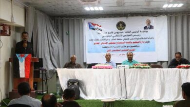إنتقالي الضالع يدشن المخيم الصيفي التعليمي الأول بثانوية الشيخ زايد النموذجية