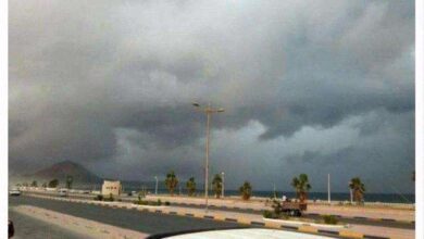 الأرصاد يحذر من أمطار ورياح في عدد من المناطق الساحلية والجبلية