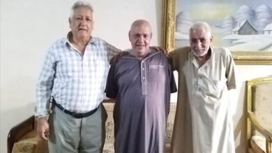 الجرادي والمقشي يطمئنان على صحة الفارع