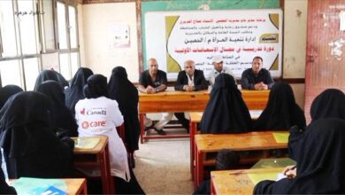 الحريري يدشن دورة إسعافات أولية لـ 150 متدربة في مديرية الحصين