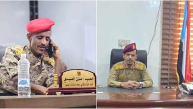 العميد مازن الجنيدي يبارك تعيين العميد نصر عاطف المشوشي قائدا لألوية الدعم والإسناد