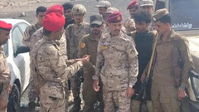 العميد نصر اليافعي يتفقد جاهزية "اللواء الثاني دعم وإسناد" ويشيد بالروح القتالية