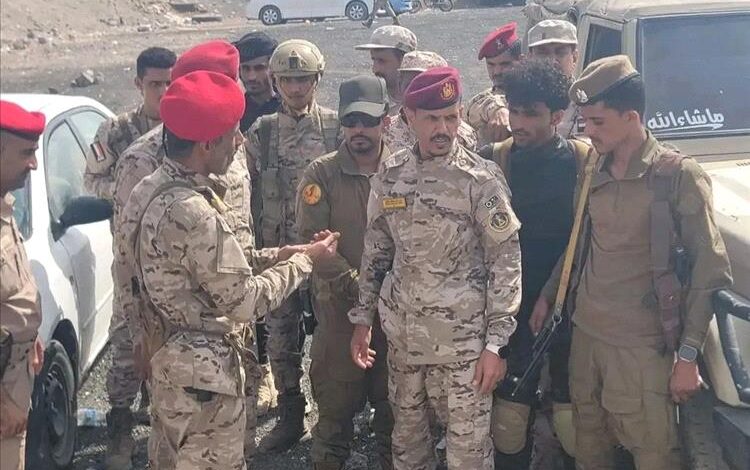 العميد نصر اليافعي يتفقد جاهزية "اللواء الثاني دعم وإسناد" ويشيد بالروح القتالية