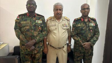 الملحق العسكري لسفارتنا في السودان اللواء الشعناء يلتقي مدير العلاقات والتعاون الدولي للقوات المسلحة السودانية
