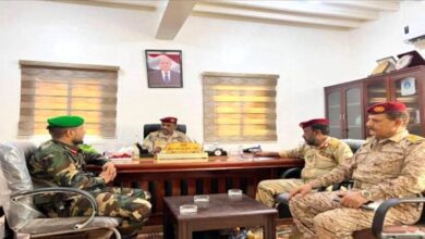 المهرة: رفع الجاهزية القتالية وتعزيز كفاءة كتيبة الاحتياط بمحور الغيضة