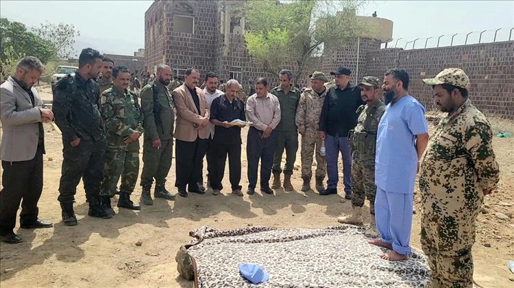 النيابة العامة بمحافظة الضالع تنفذ حكم القصاص الشرعي بحق المحكوم عليه نجيب علي صالح الحساني